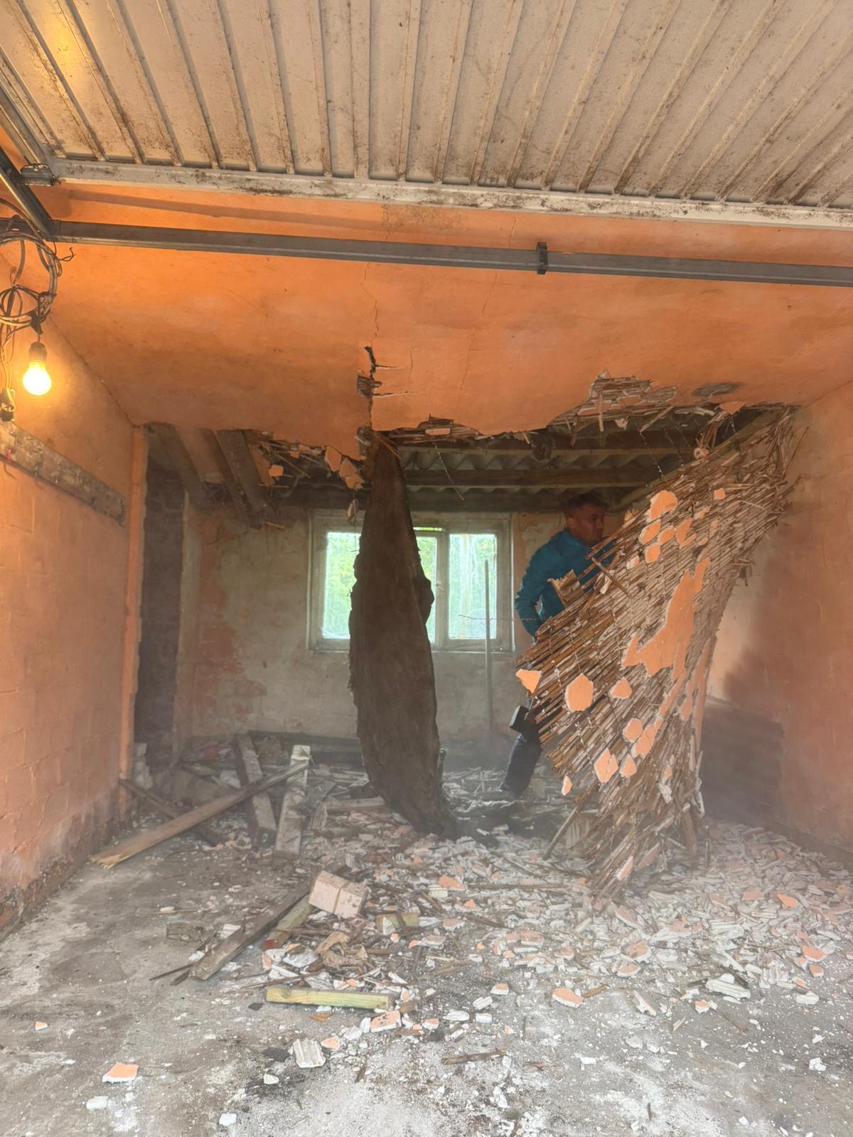 Entkernung – Wand- und Deckenarbeiten