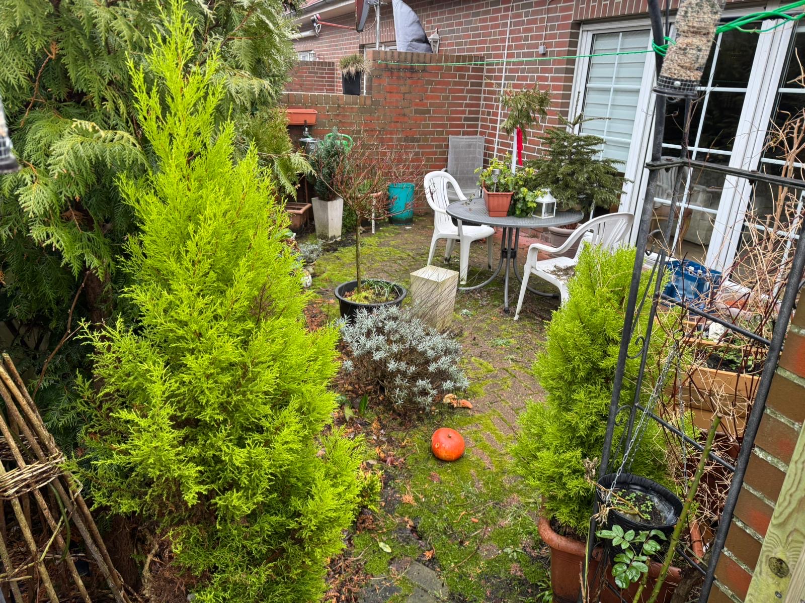 Gartenarbeit in Ostfriesland